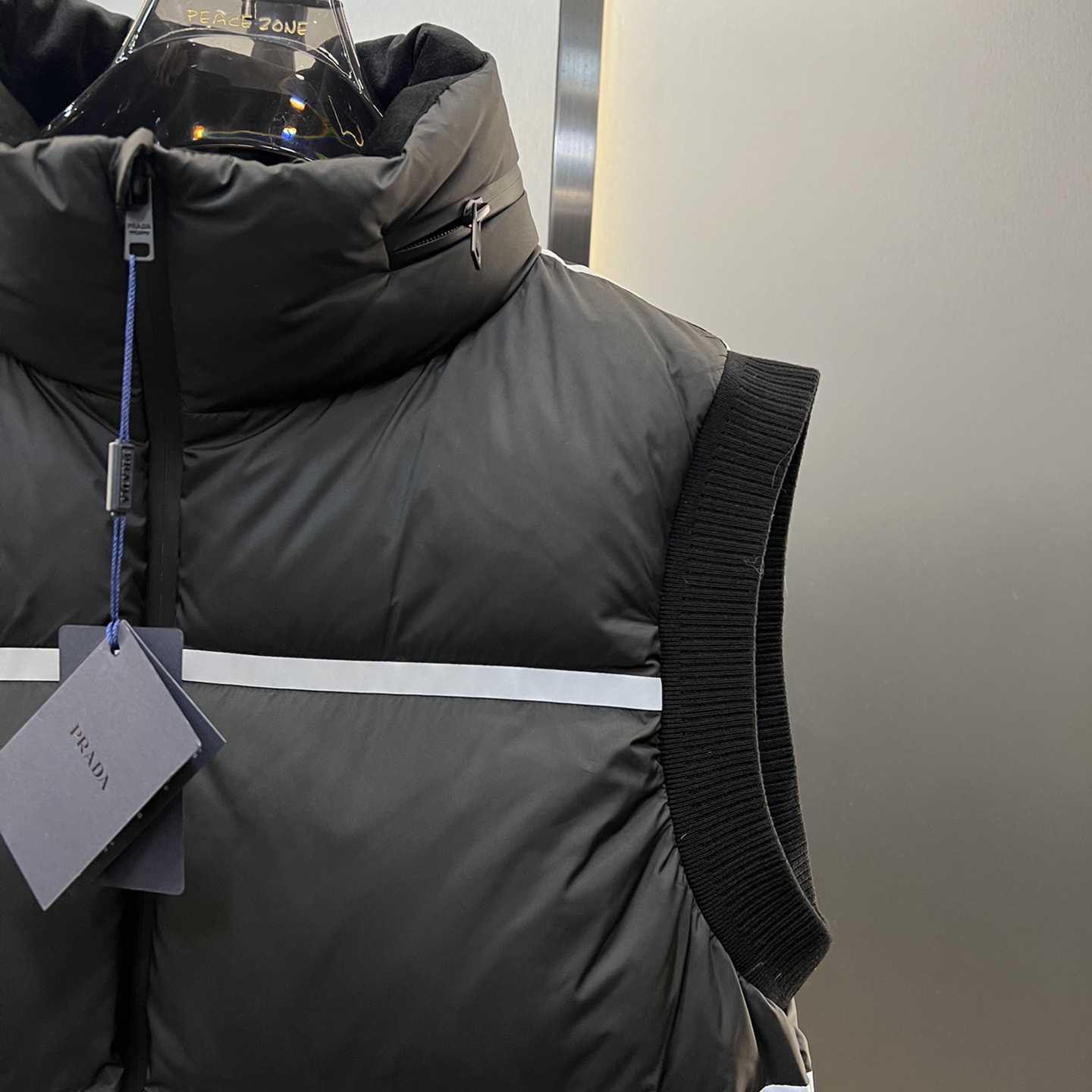 Prada Light Technical Fabric Down Vest - 