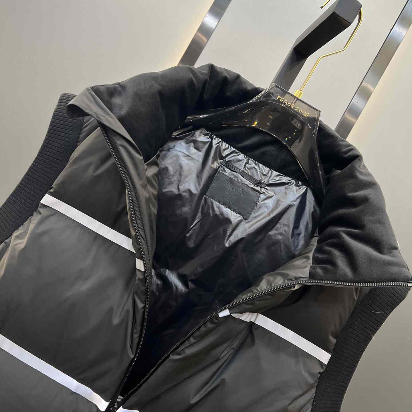 Prada Light Technical Fabric Down Vest - 
