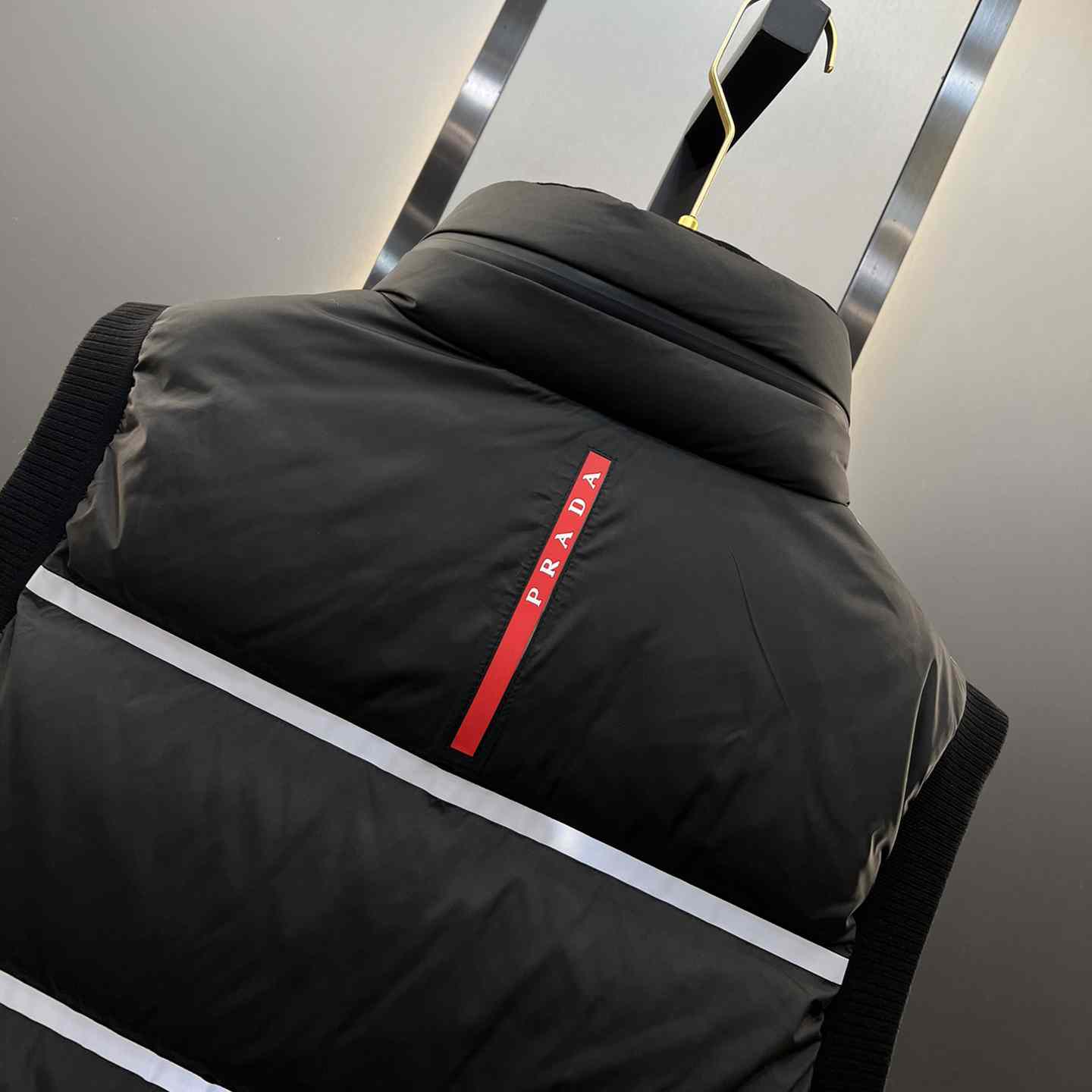 Prada Light Technical Fabric Down Vest - 