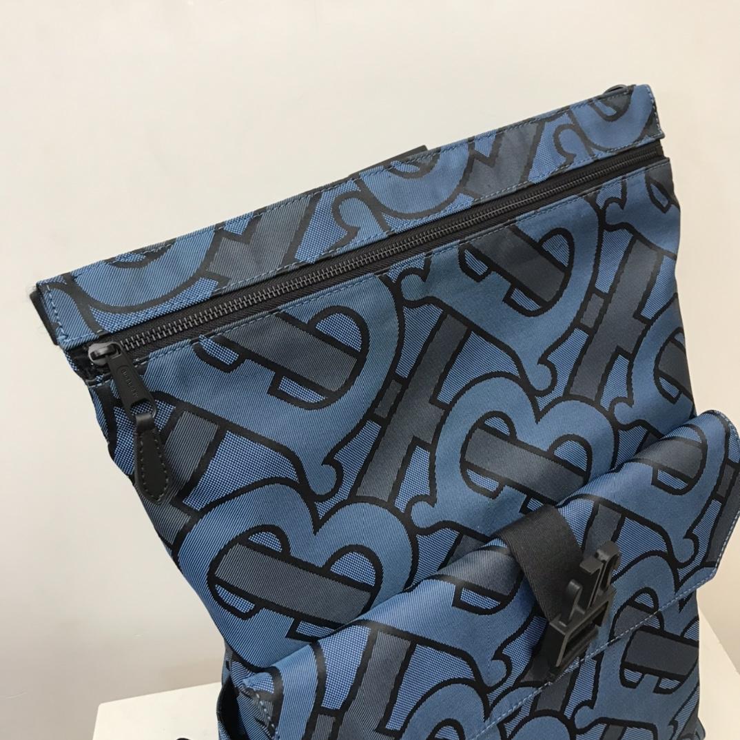 Burberry Orville Monogram-jacquard Backpack (36 x 19x 58cm) - 