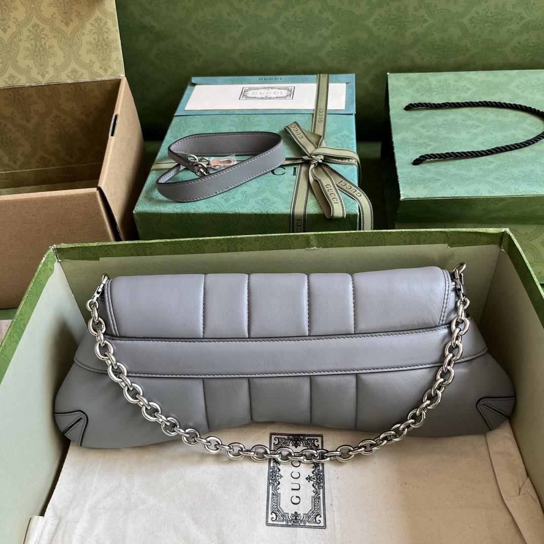 Gucci Horsebit Chain Medium Shoulder Bag (38x 15x 16cm) - 