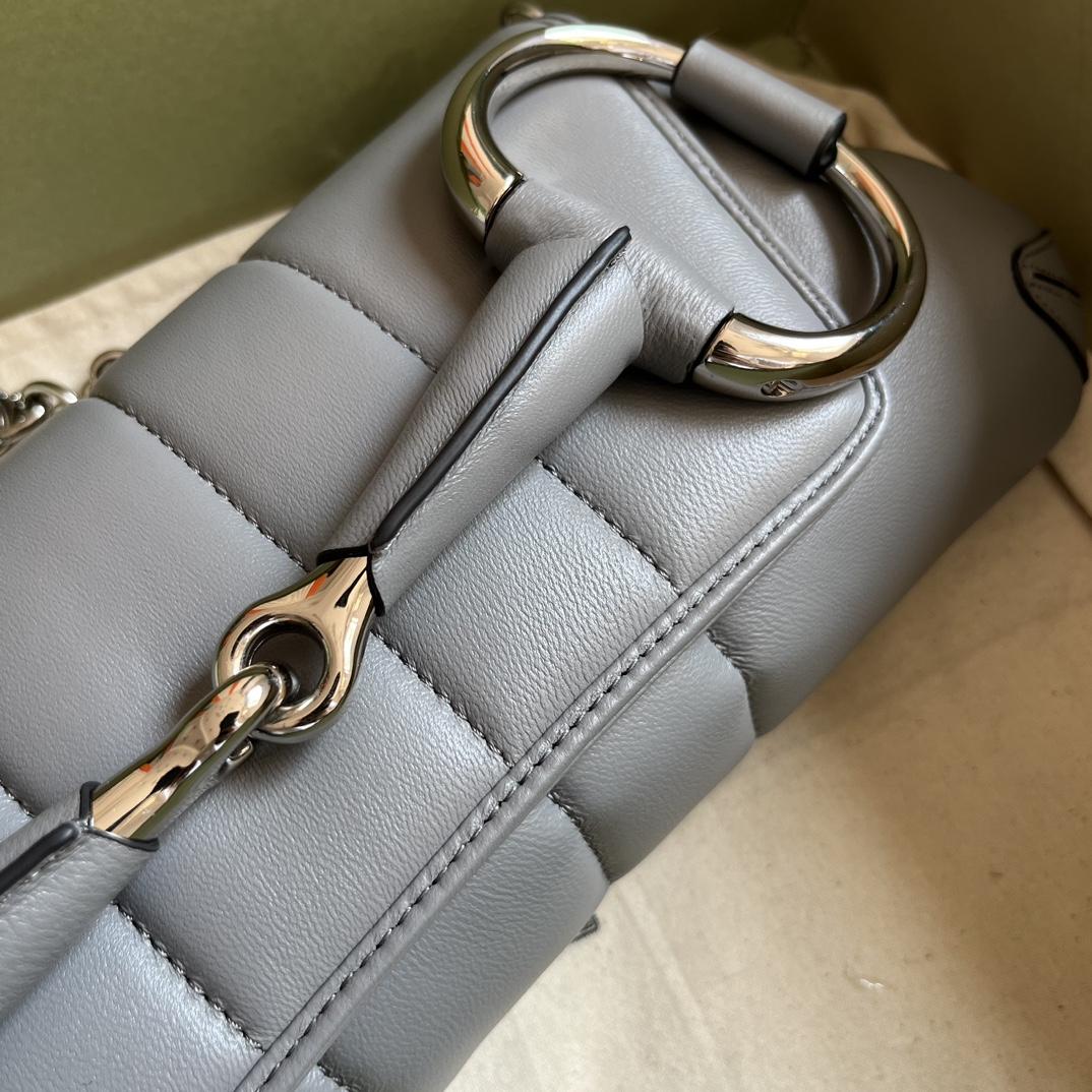 Gucci Horsebit Chain Medium Shoulder Bag (38x 15x 16cm) - 