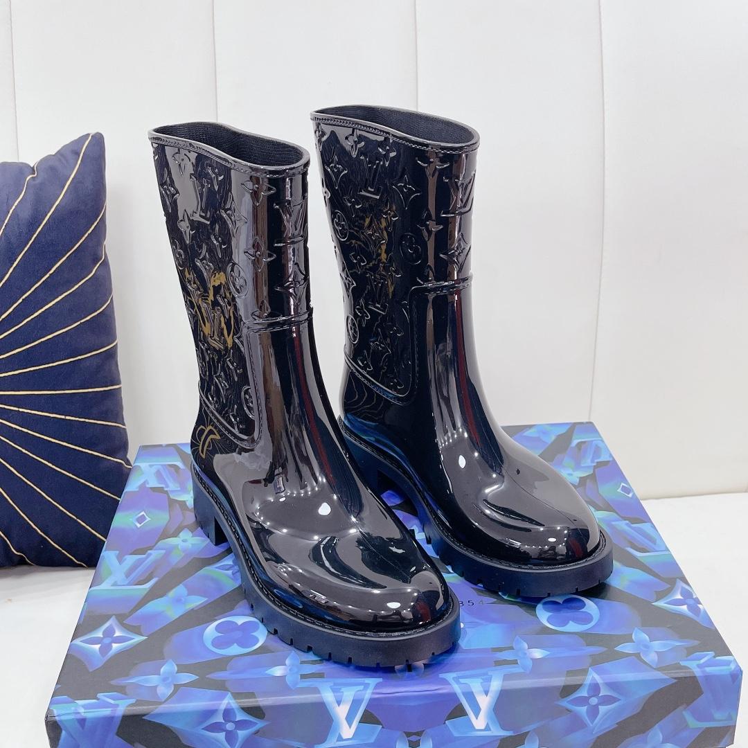 Louis Vuitton Drops Flat Half Boot - 