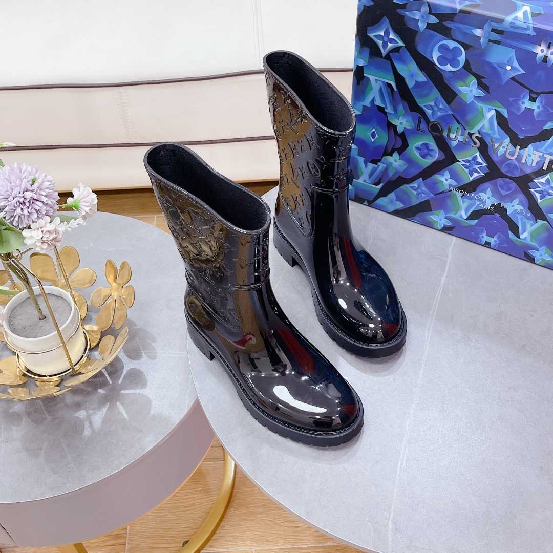 Louis Vuitton Drops Flat Half Boot - 