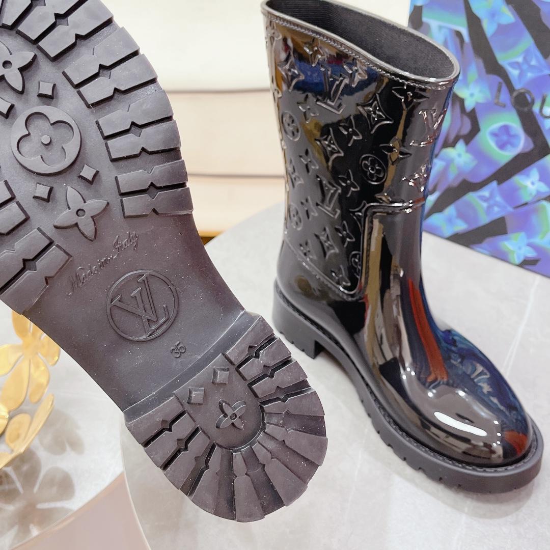 Louis Vuitton Drops Flat Half Boot - 