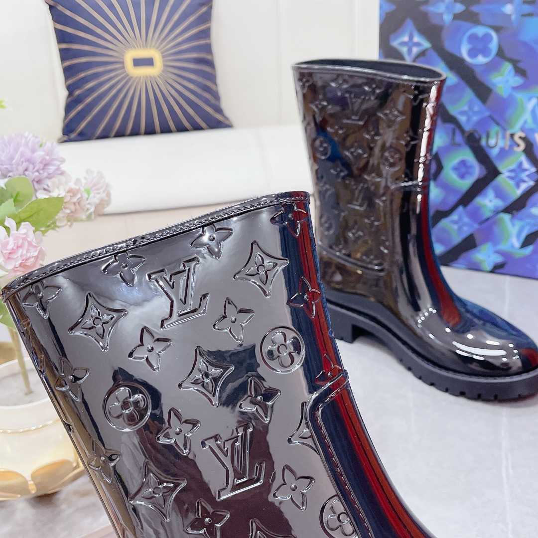 Louis Vuitton Drops Flat Half Boot - 
