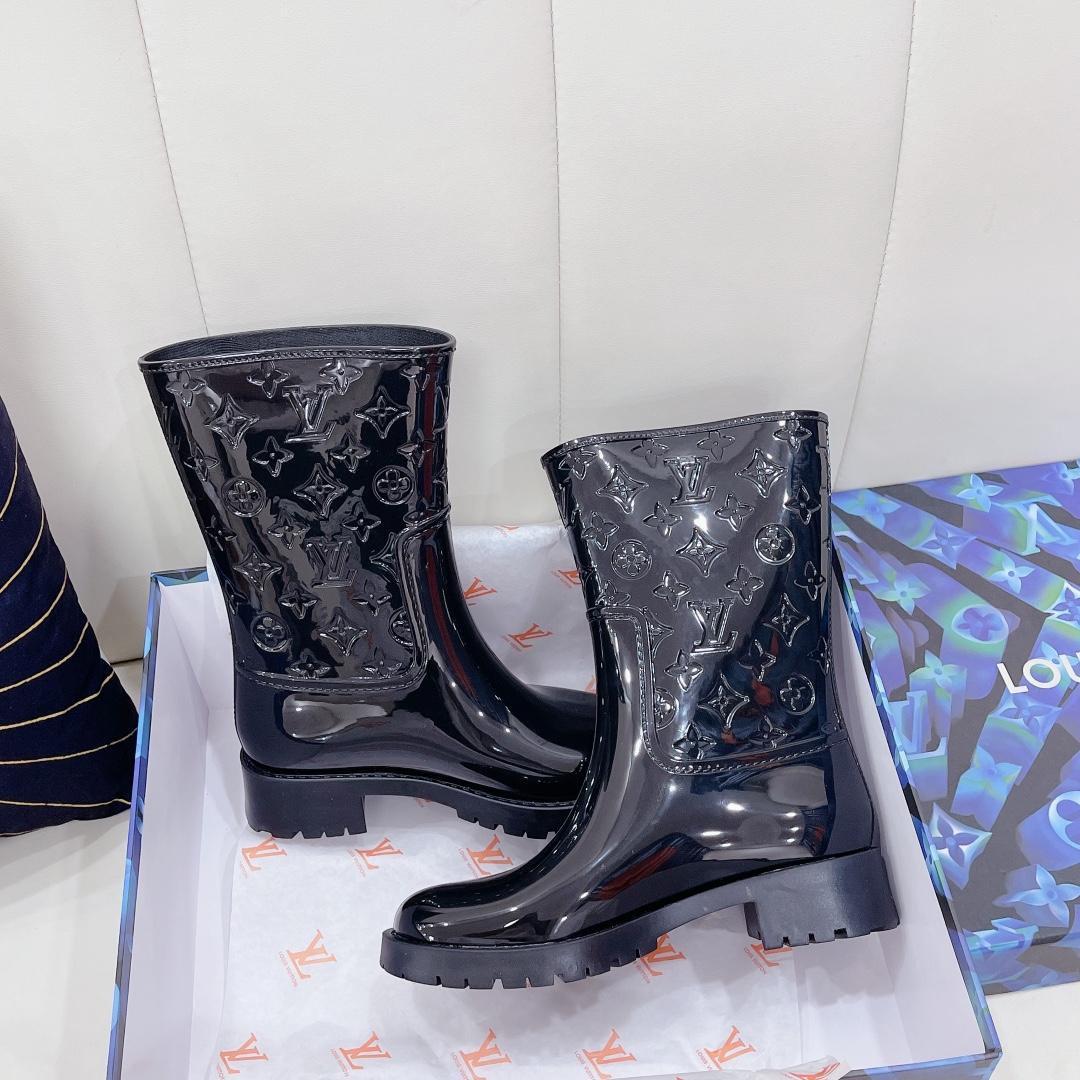 Louis Vuitton Drops Flat Half Boot - 