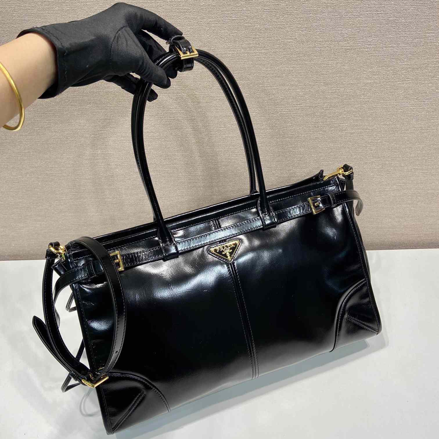 Prada Large Leather Handbag - 