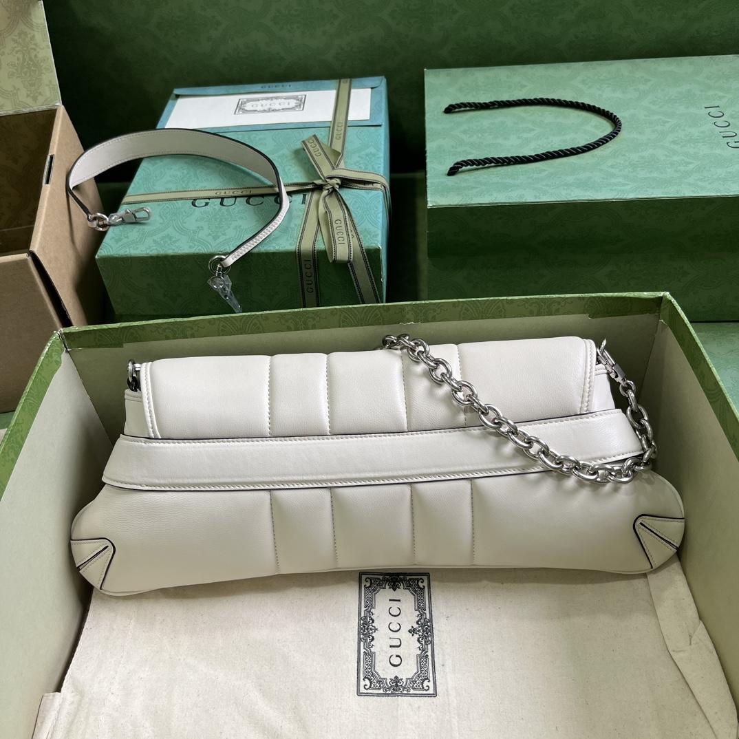 Gucci Horsebit Chain Medium Shoulder Bag (38x 15x 16cm) - 