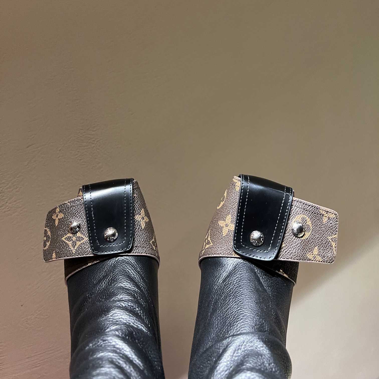 Louis Vuitton Patti Wedge Half Boot - 