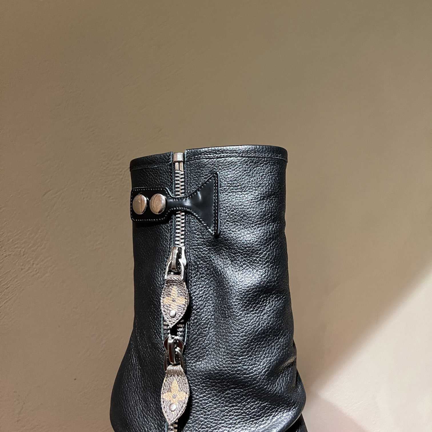 Louis Vuitton Patti Wedge Half Boot - 