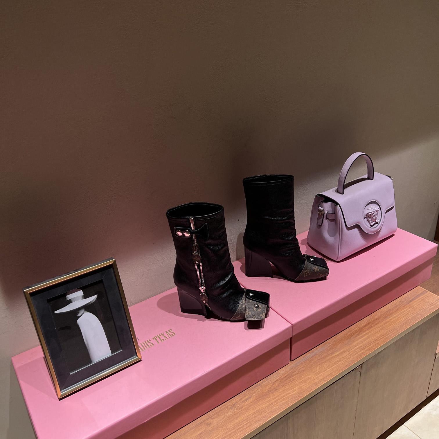 Louis Vuitton Patti Wedge Half Boot - 