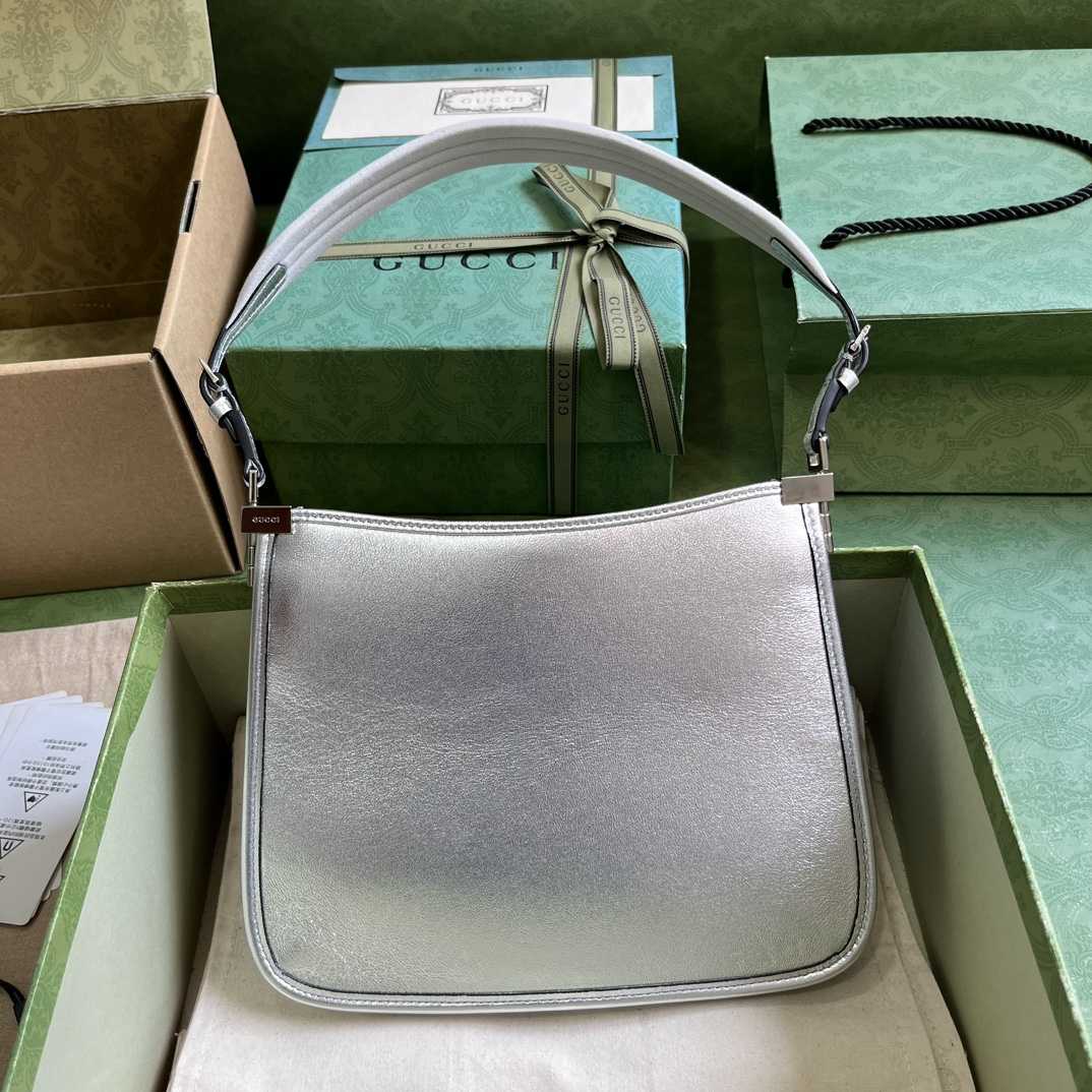 Gucci Horsebit Slim Small Shoulder Bag (23x 18.5x 3cm) - 
