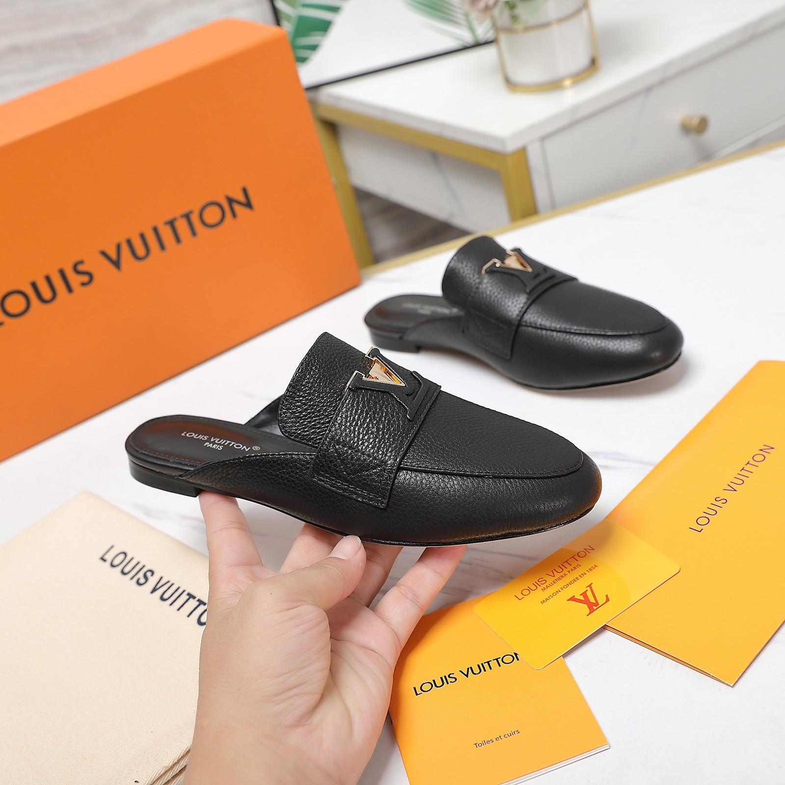 Louis Vuitton LV Capri Open Back Loafer - 
