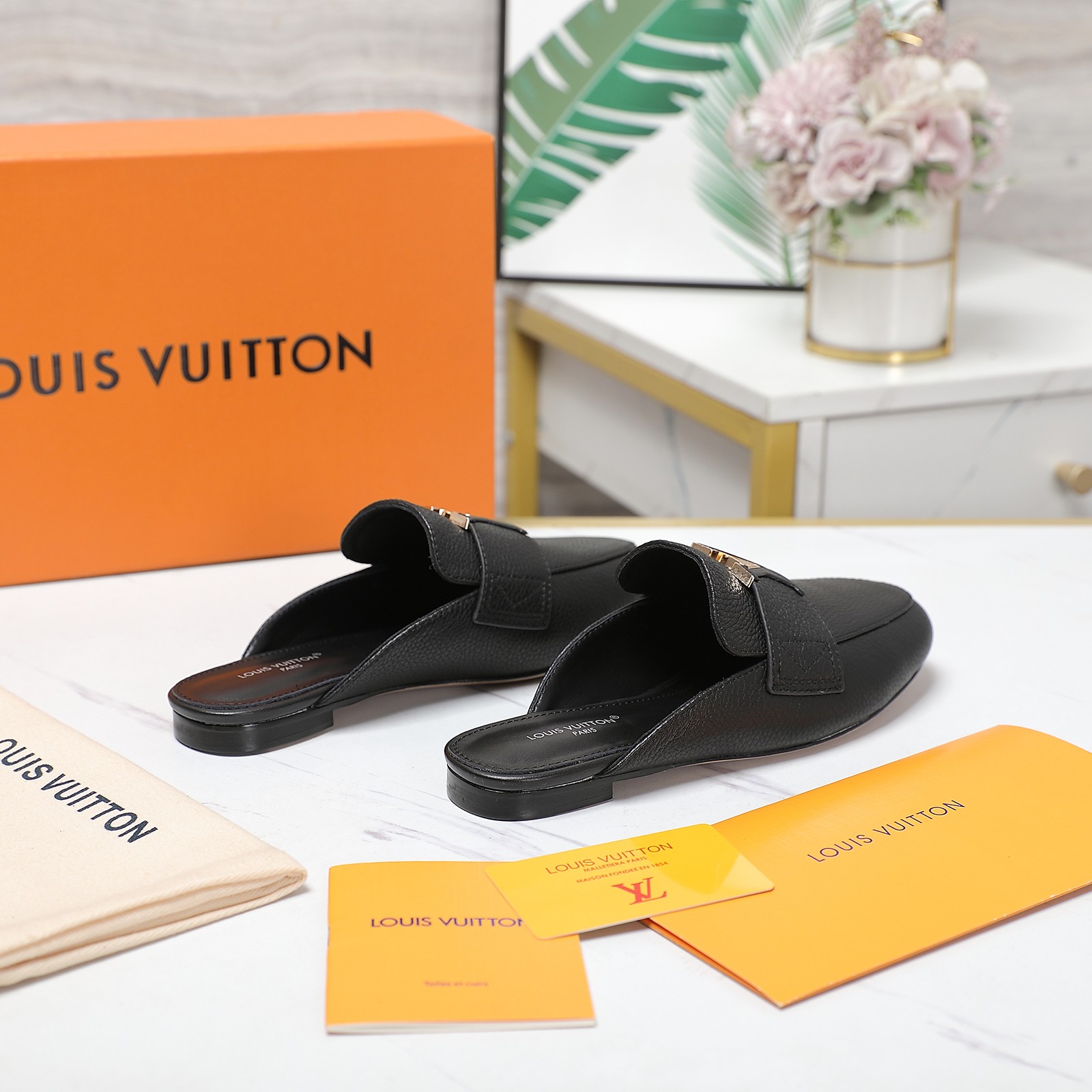 Louis Vuitton LV Capri Open Back Loafer - 