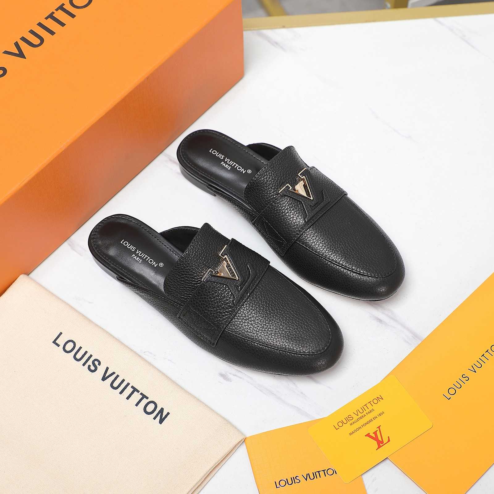 Louis Vuitton LV Capri Open Back Loafer - 