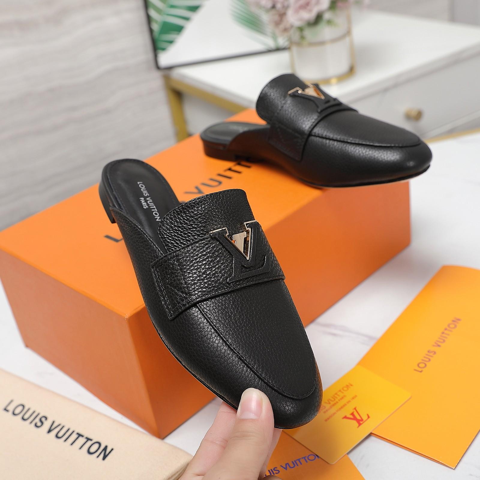 Louis Vuitton LV Capri Open Back Loafer - 