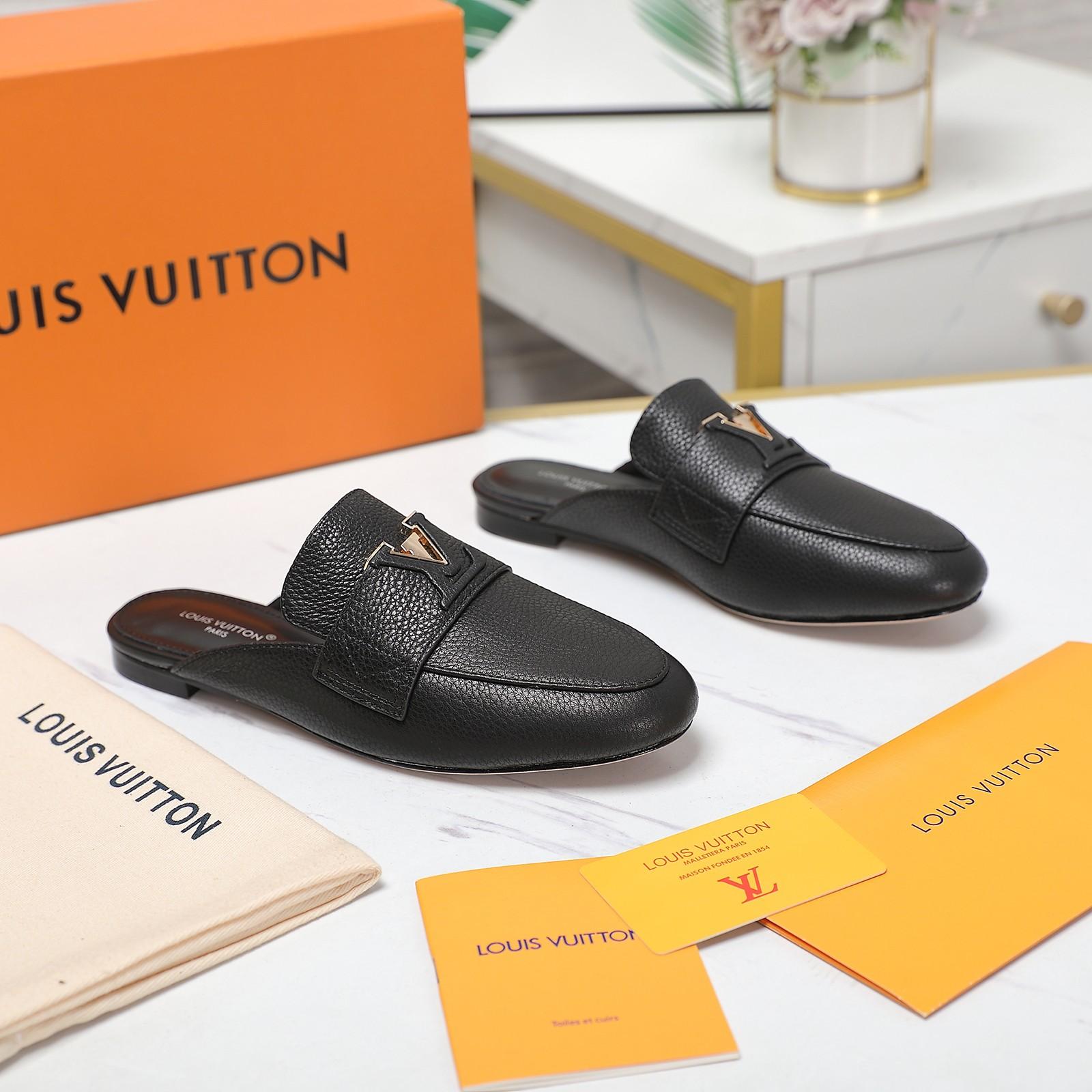 Louis Vuitton LV Capri Open Back Loafer - 