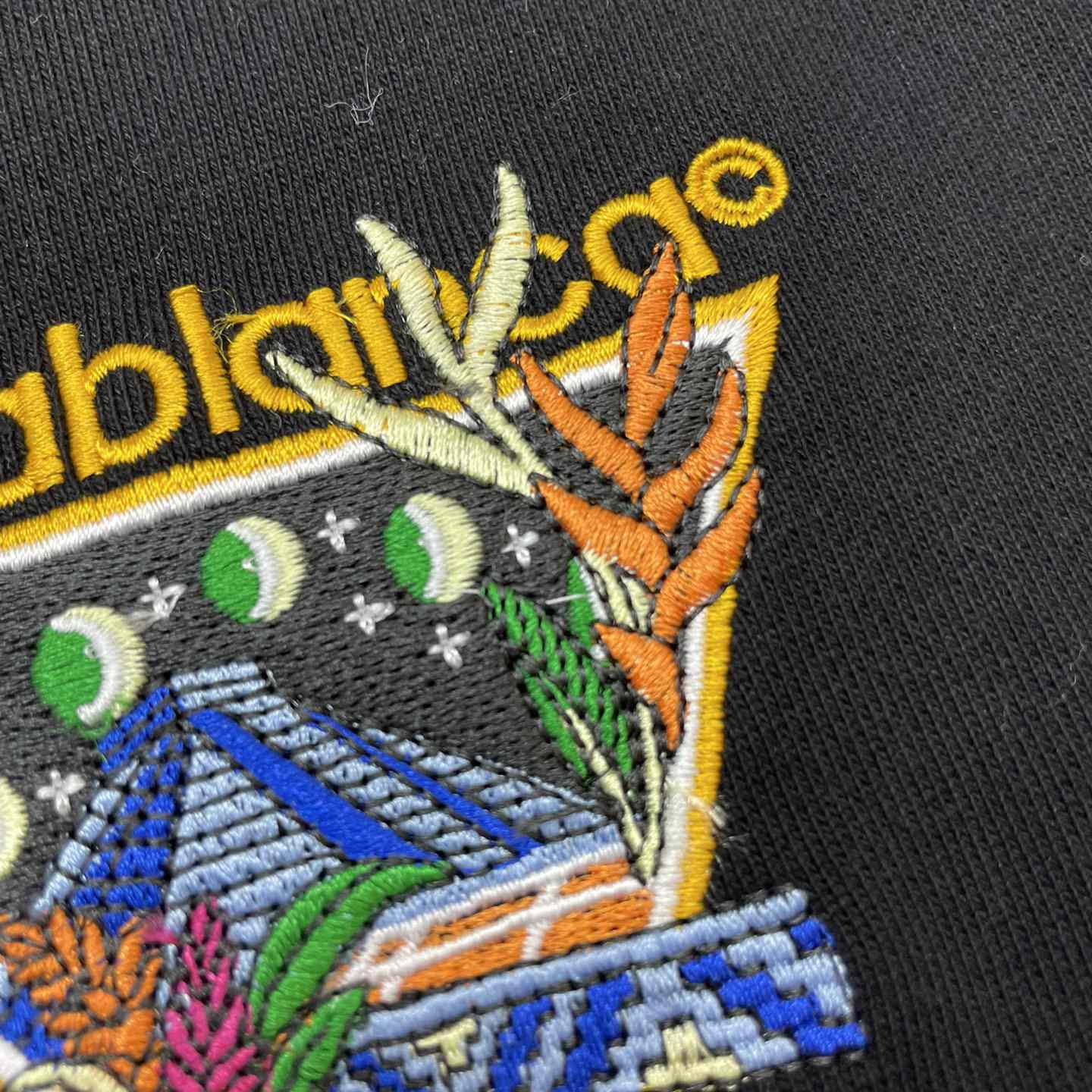 Casablanca Tennis Club Icon Embroidered Shorts  - 