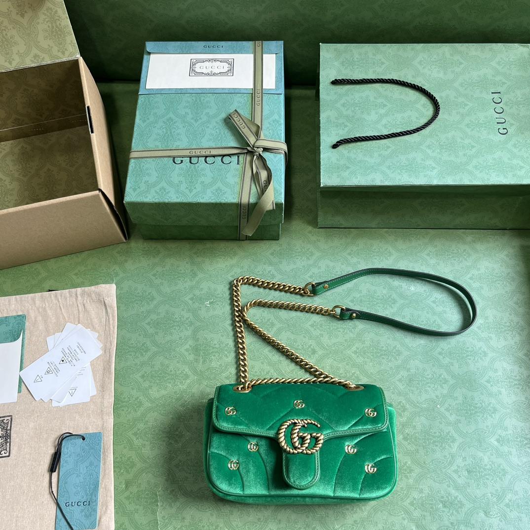 Gucci GG Marmont Mini Shoulder Bag - 