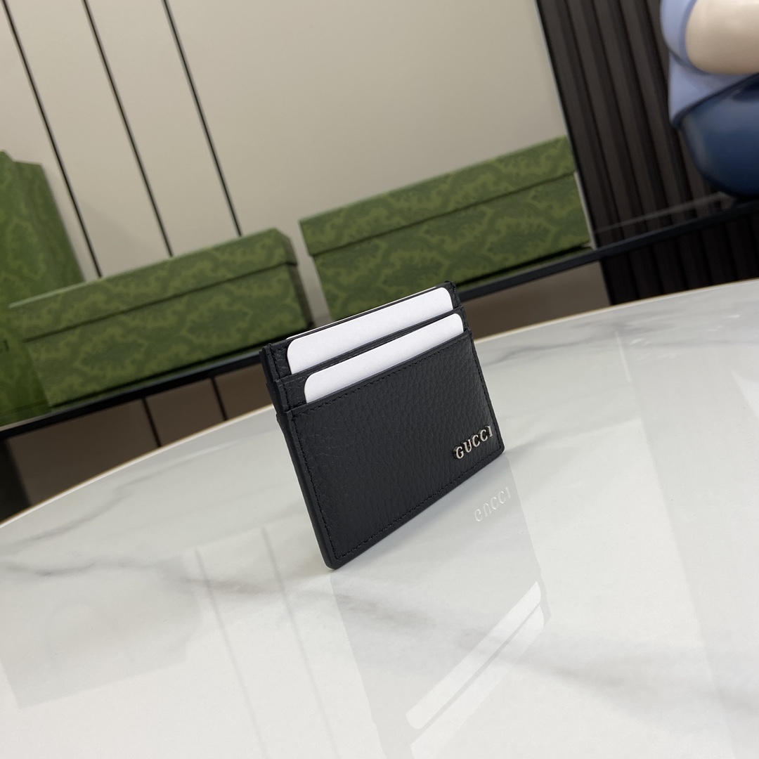 Gucci Card Case With Gucci Logo - 