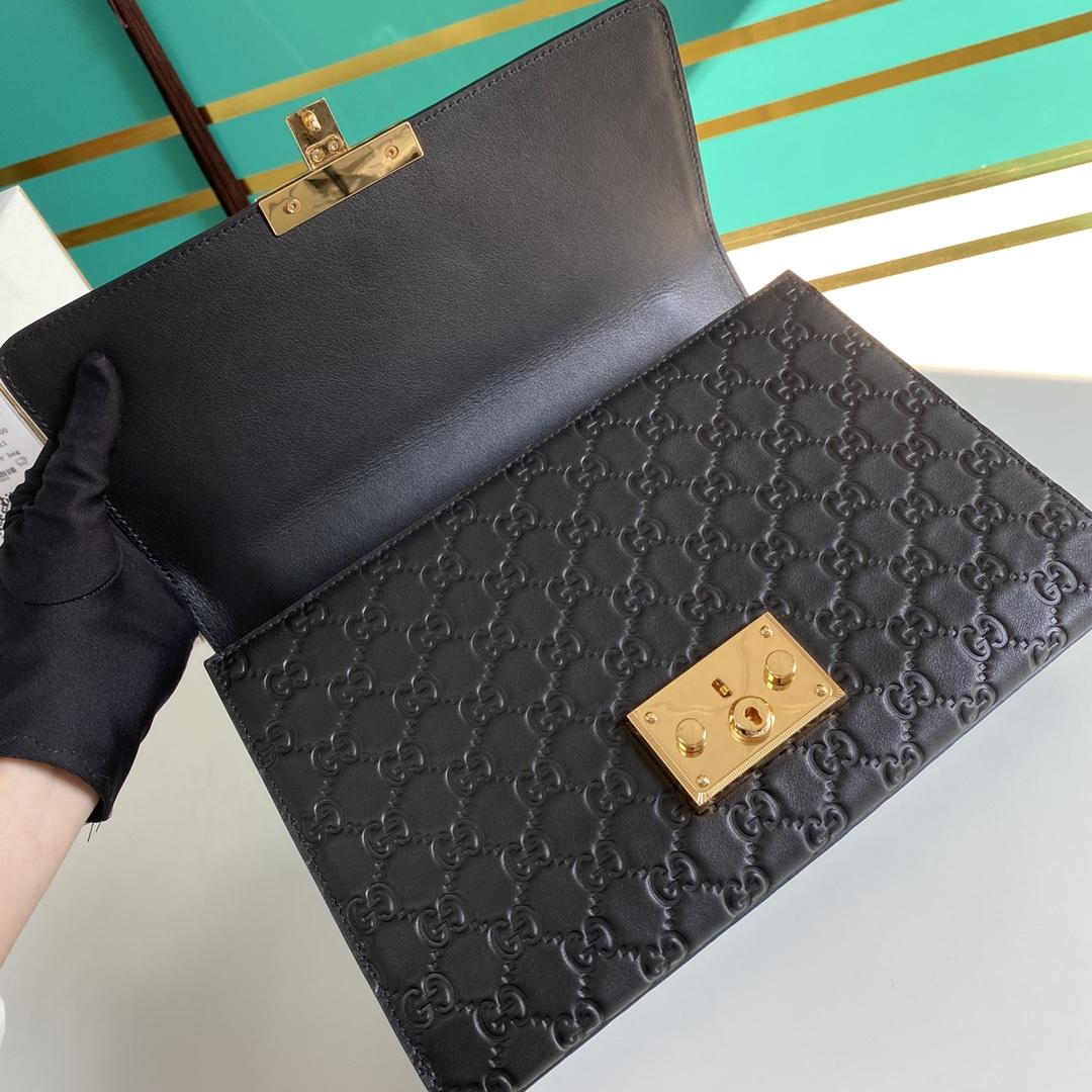 Gucci Padlock Shoulder Bag (30-19-10CM) - 