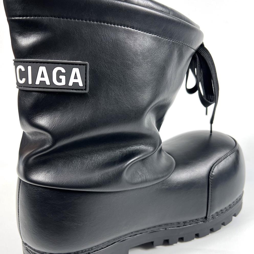 Balenciaga Alaska High Boot In Black - 