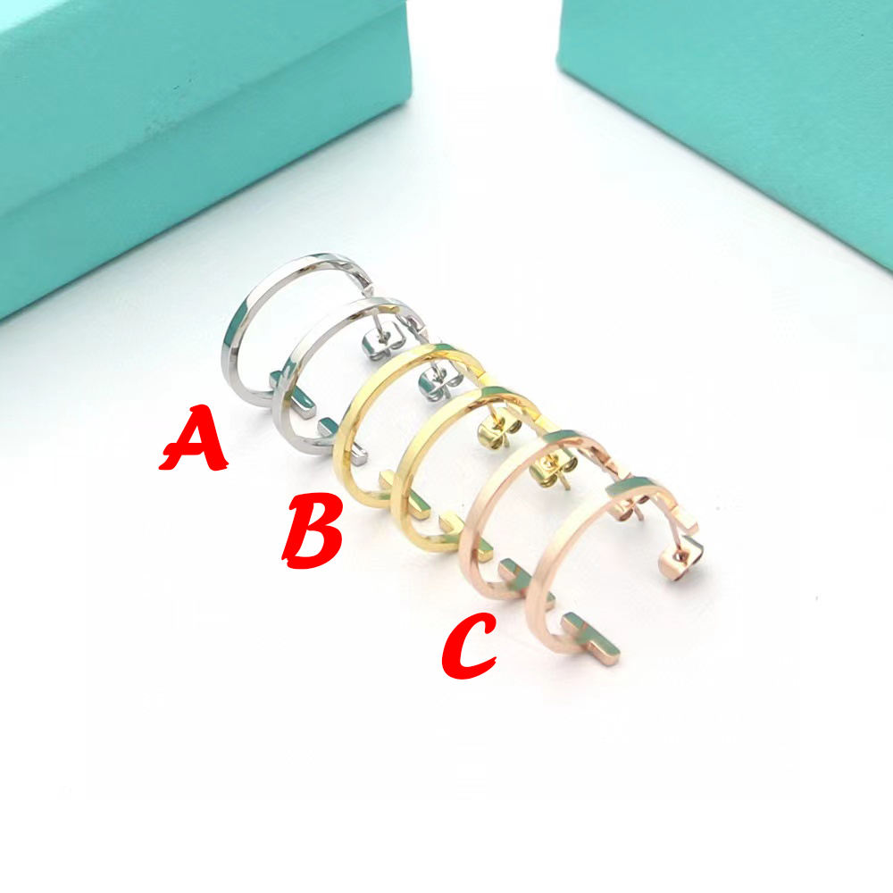 Tiffany&CO Hoop Earrings - DesignerGu