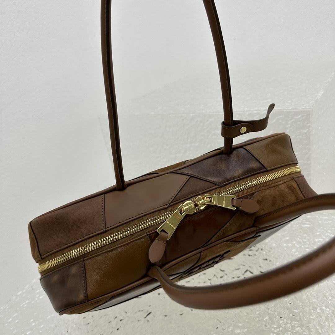 Miu Miu Leather Patchwork Bag - 