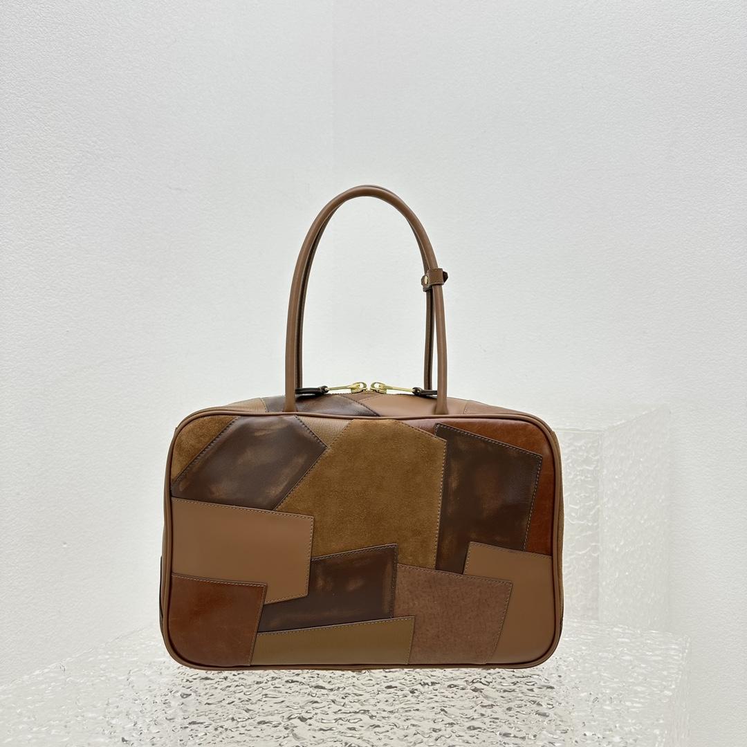 Miu Miu Leather Patchwork Bag - 