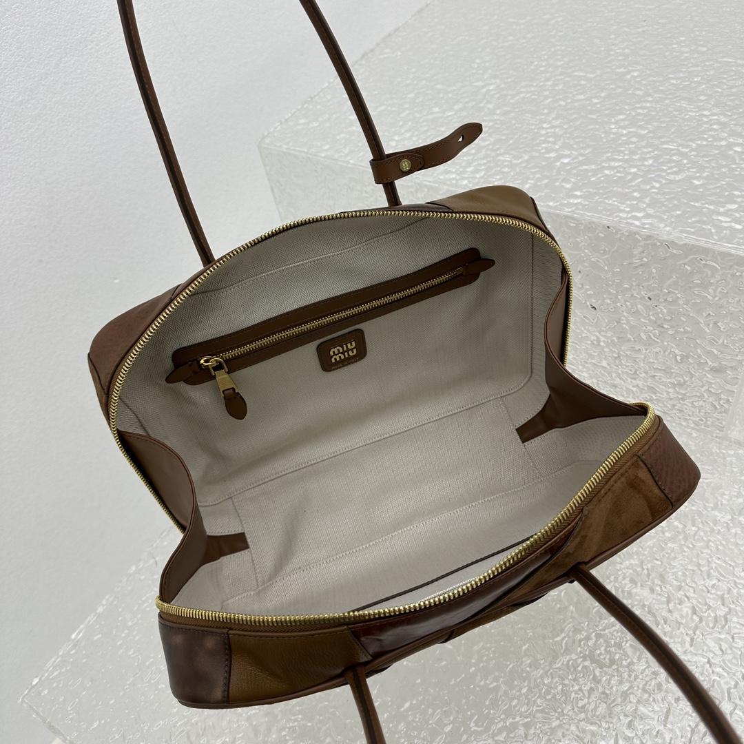 Miu Miu Leather Patchwork Bag - 