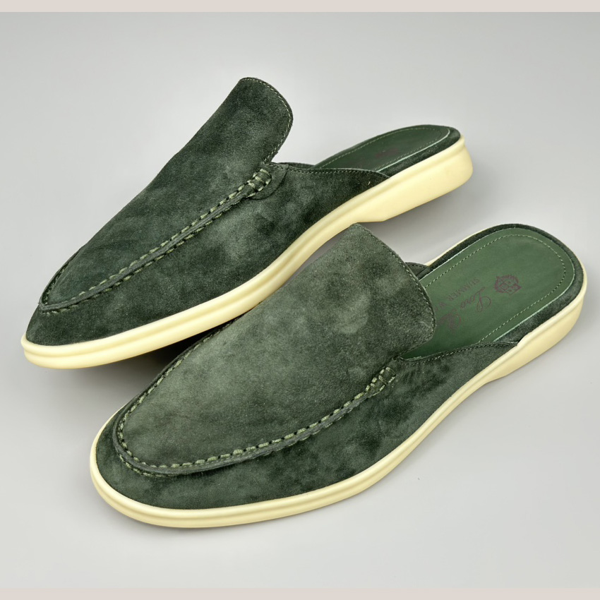 Loro Piana Babouche Walk Loafers - 