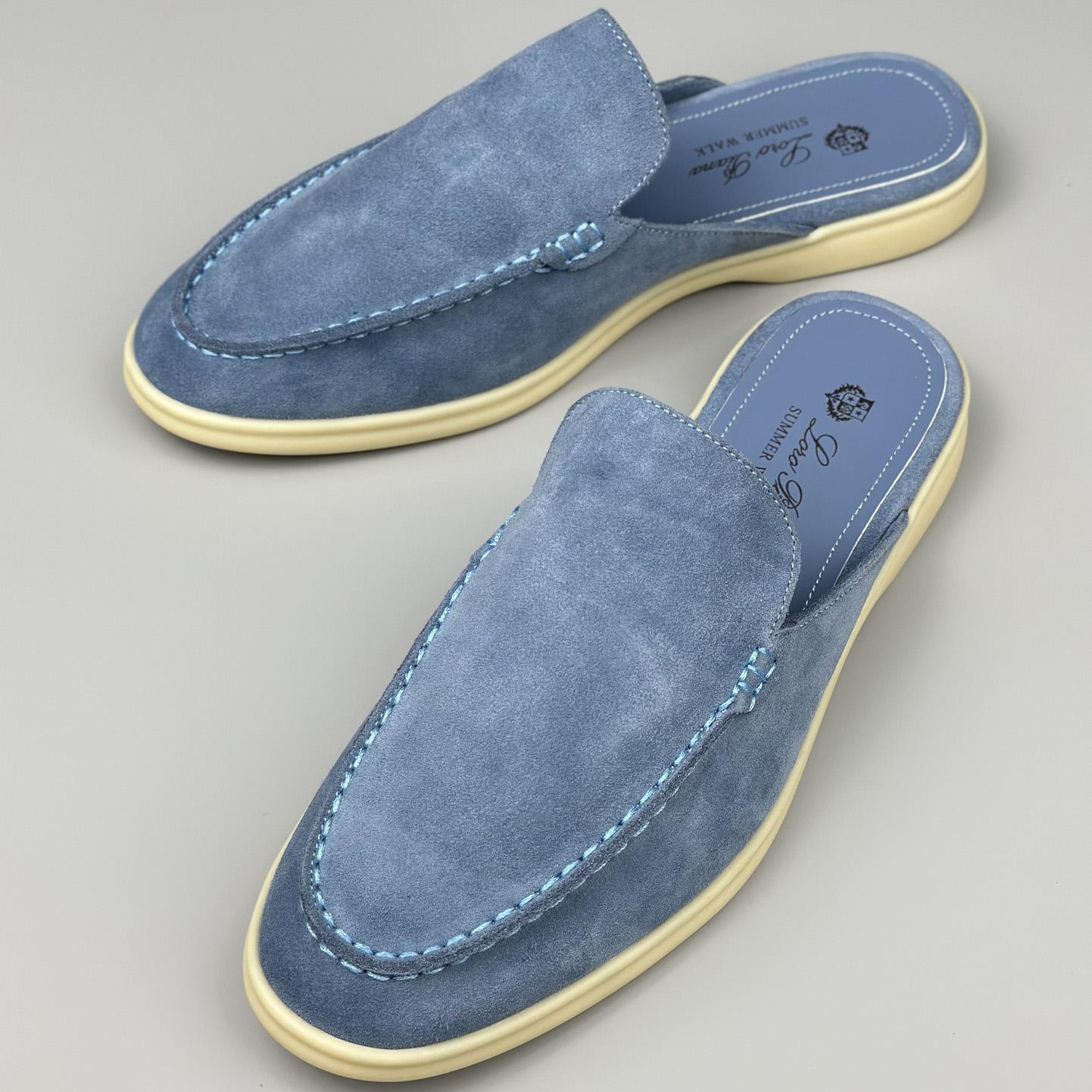 Loro Piana Babouche Walk Loafers - 