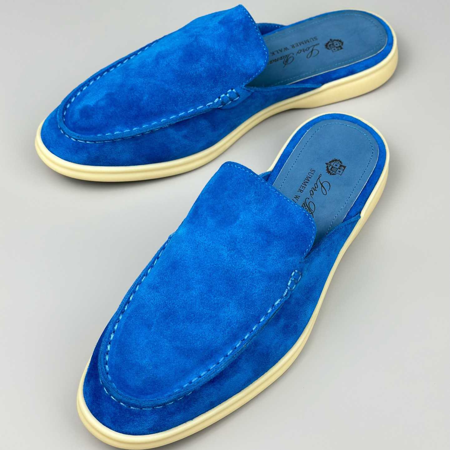 Loro Piana Babouche Walk Loafers - 