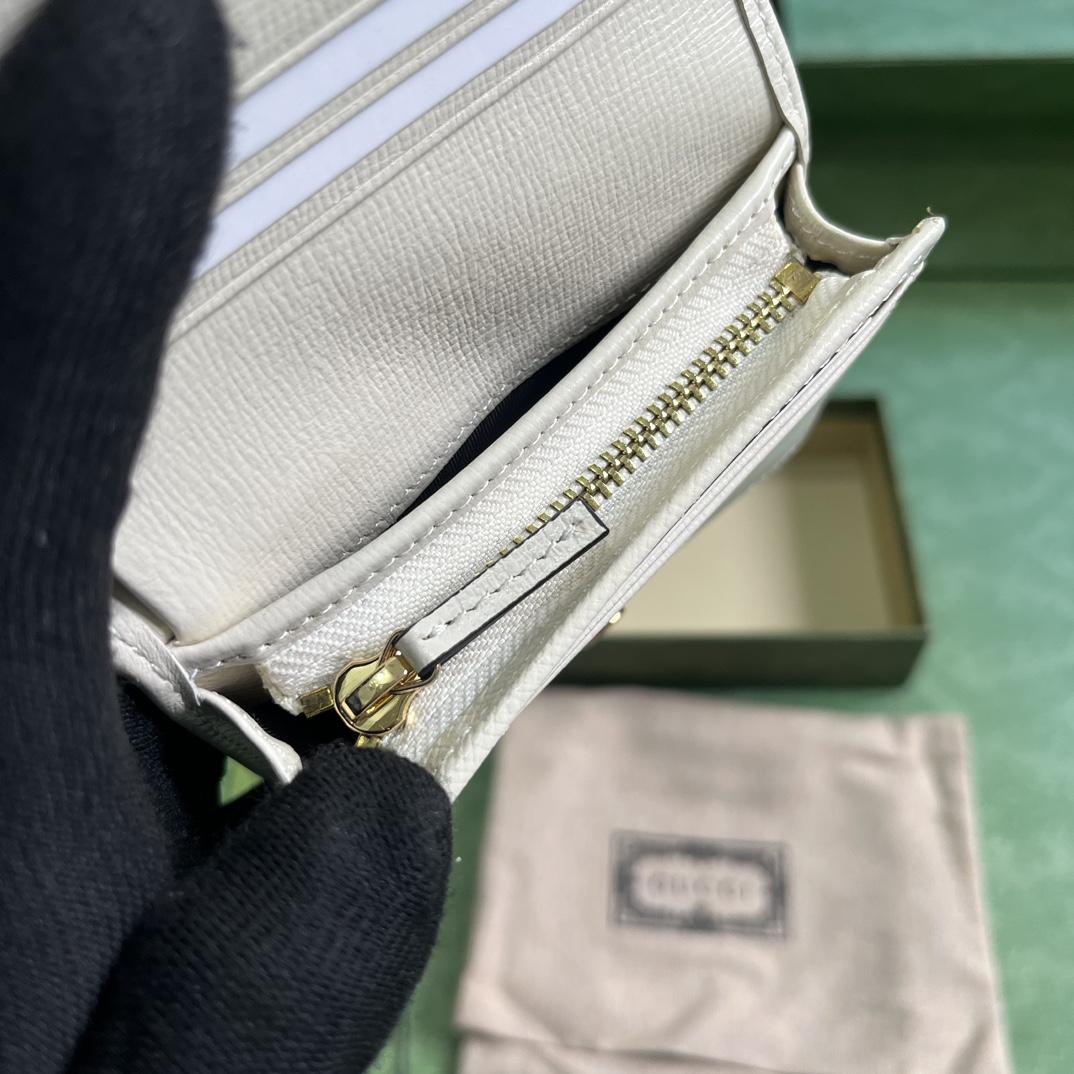 Gucci Horsebit 1955 Card Case Wallet - 