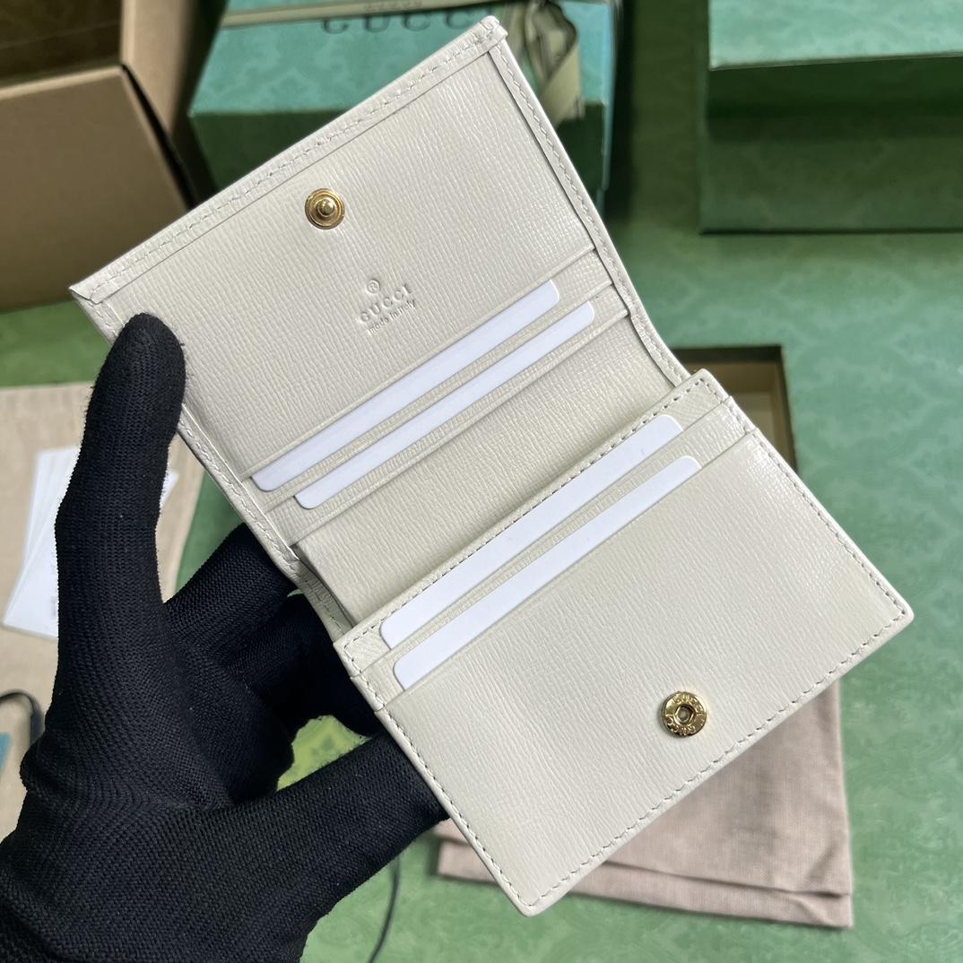 Gucci Horsebit 1955 Card Case Wallet - 