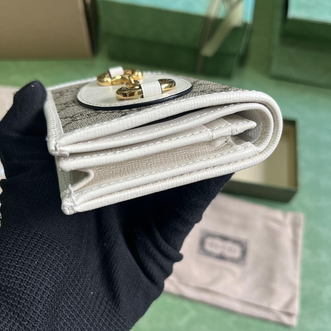 Gucci Horsebit 1955 Card Case Wallet - 