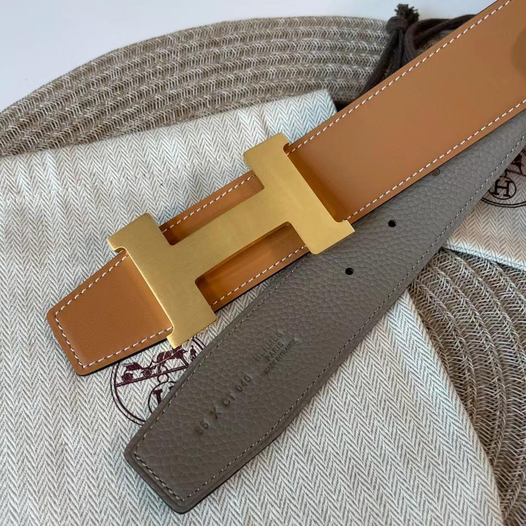 Hermes Reversible Leather  - 