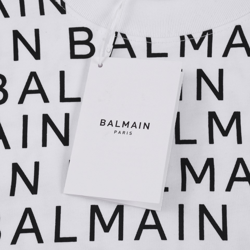 Balmain Logo-print T-shirt - DesignerGu