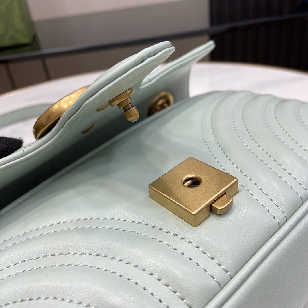 Gucci GG Marmont Matelassé Mini Bag - 
