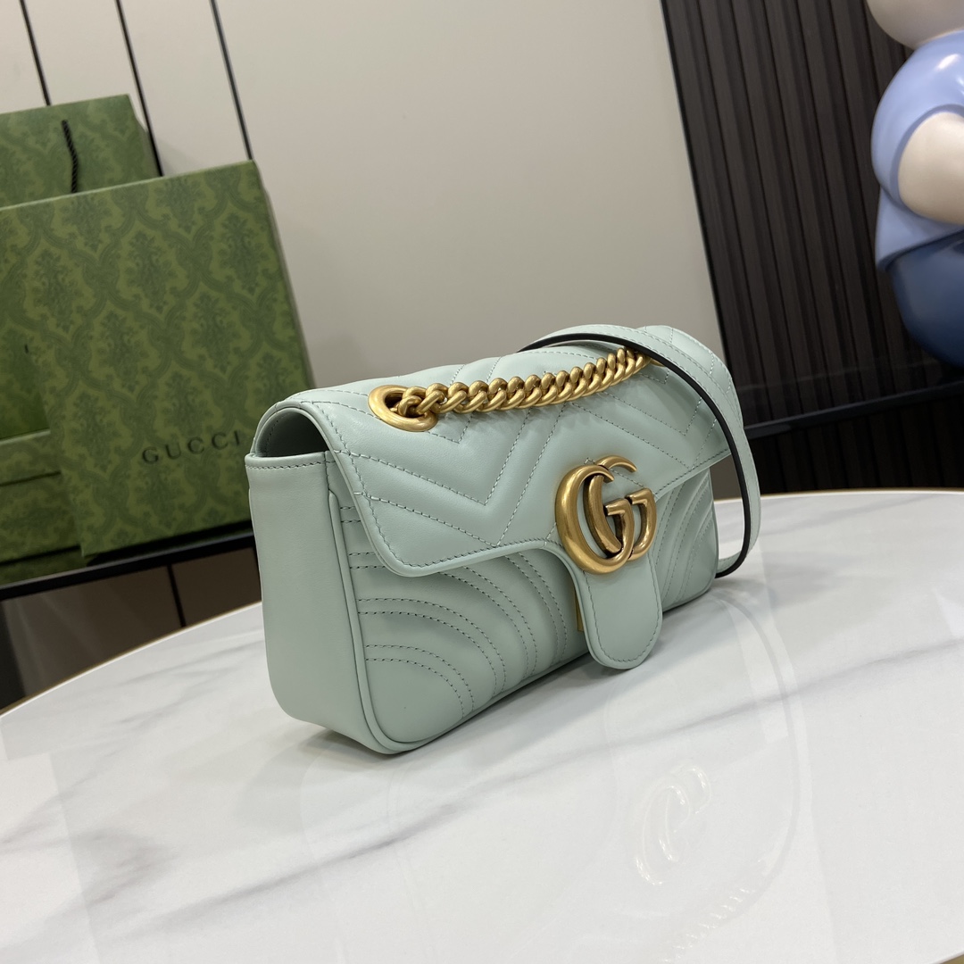 Gucci GG Marmont Matelassé Mini Bag - 