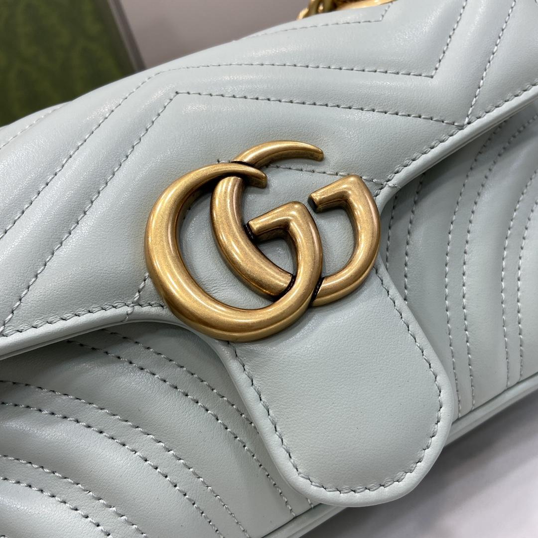 Gucci GG Marmont Matelassé Mini Bag - 