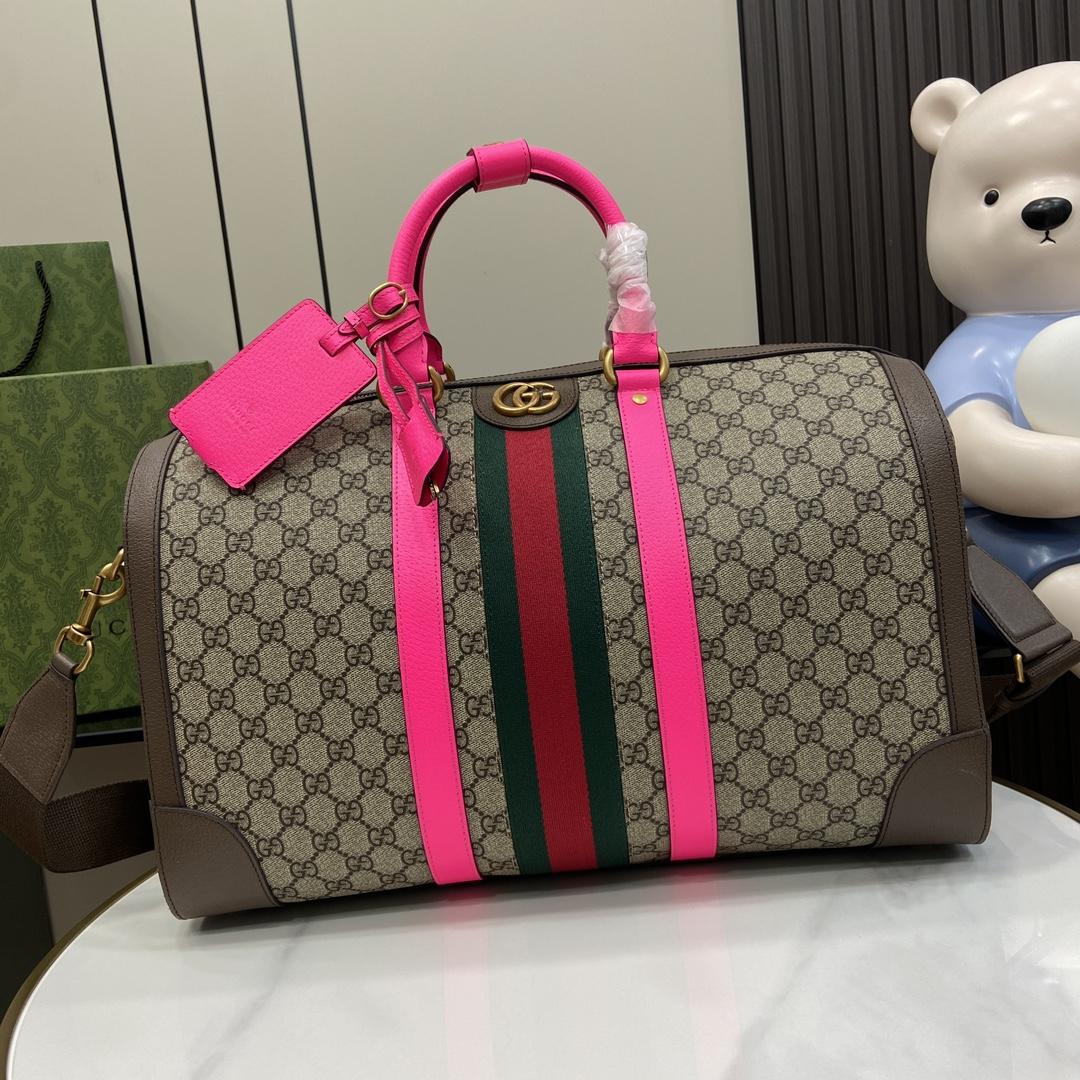 Gucci Savoy Medium Duffle Bag  - DesignerGu