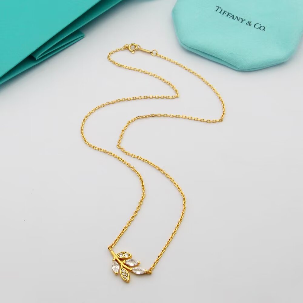 Tiffany & Co. Diamond Vine Pendant - 