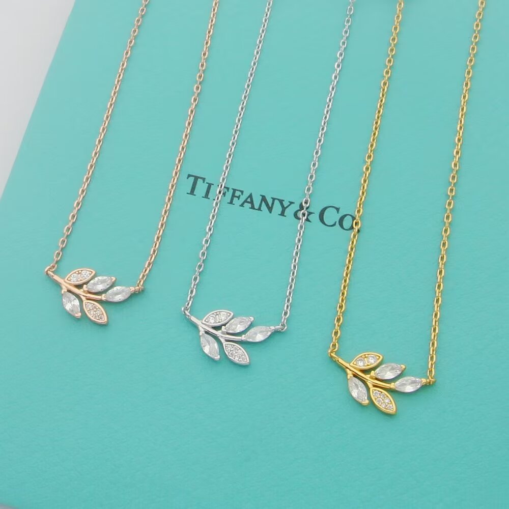 Tiffany & Co. Diamond Vine Pendant - 