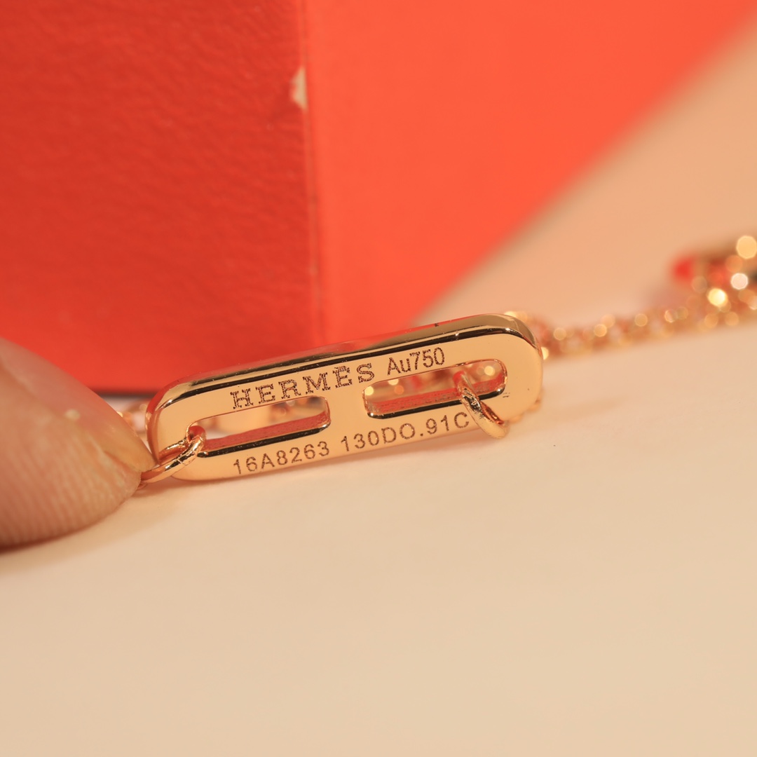 Hermes Chaine d'ancre Chaos Bracelet - 