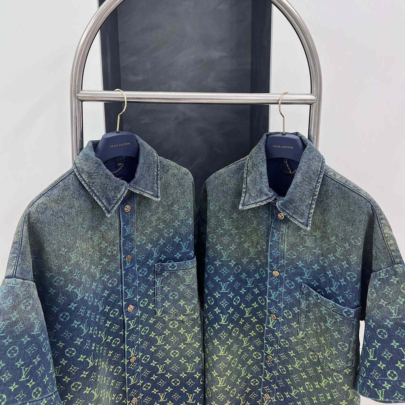 Louis Vuitton Short-Sleeved Monogram Shirt - 