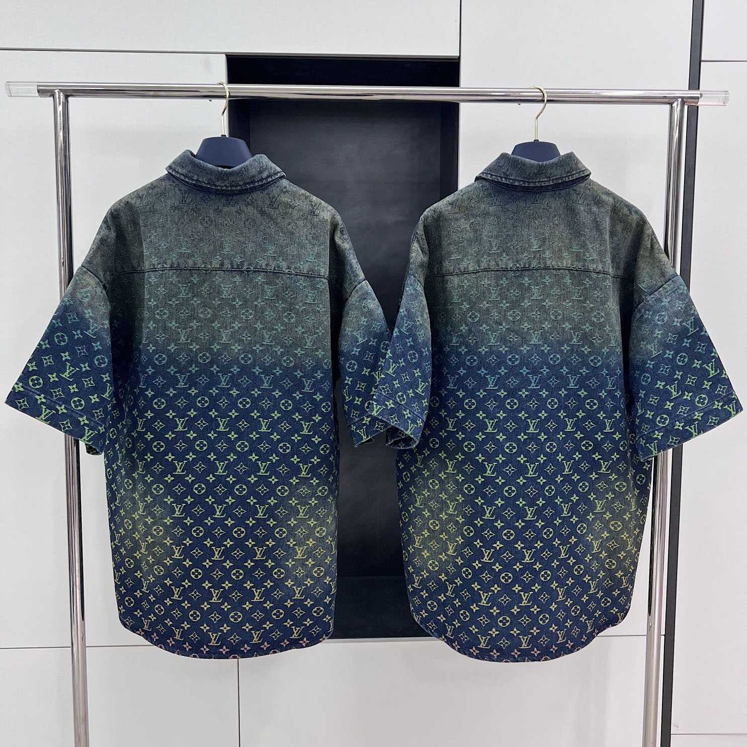 Louis Vuitton Short-Sleeved Monogram Shirt - 