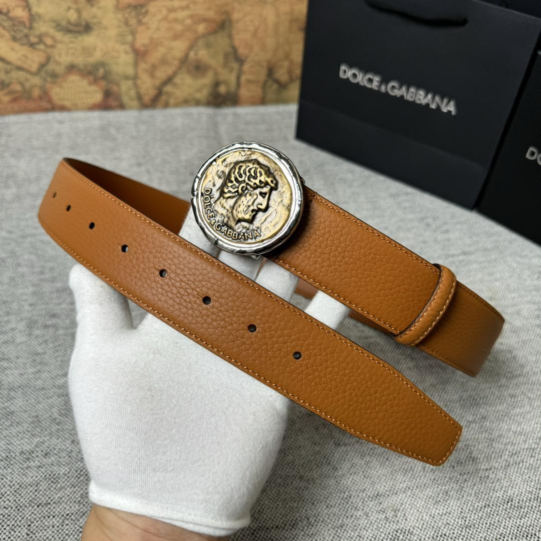 Dolce & Gabbana Leather Belt  - 