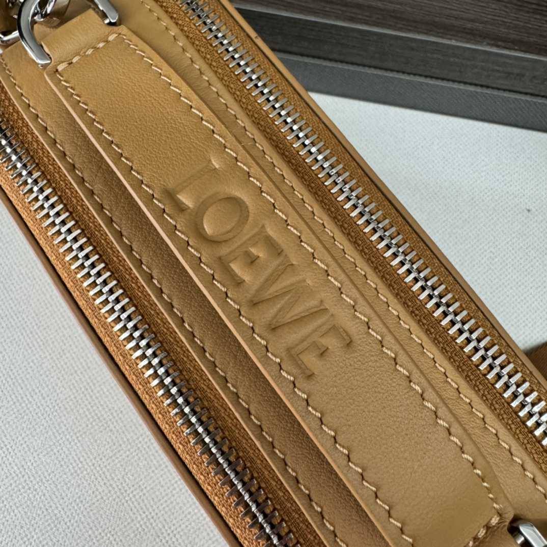 Loewe Mini Camera Crossbody Bag In Satin Calfskin - 